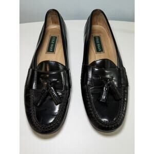 Cole Haan City Tassel Black Leather Loafer Slip On Shoes 3506 Men’s Size 10.5 C